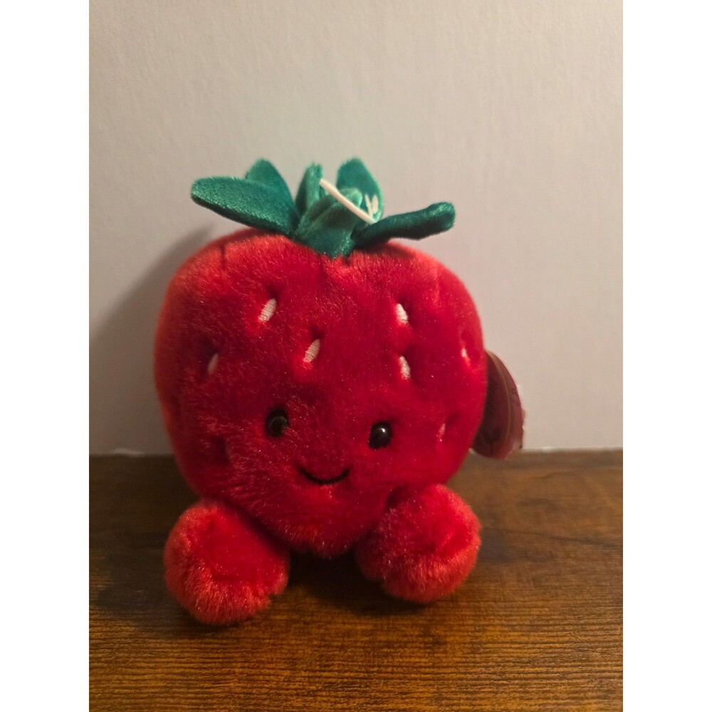 Strawberry Palm Pals Bean Bag Plush